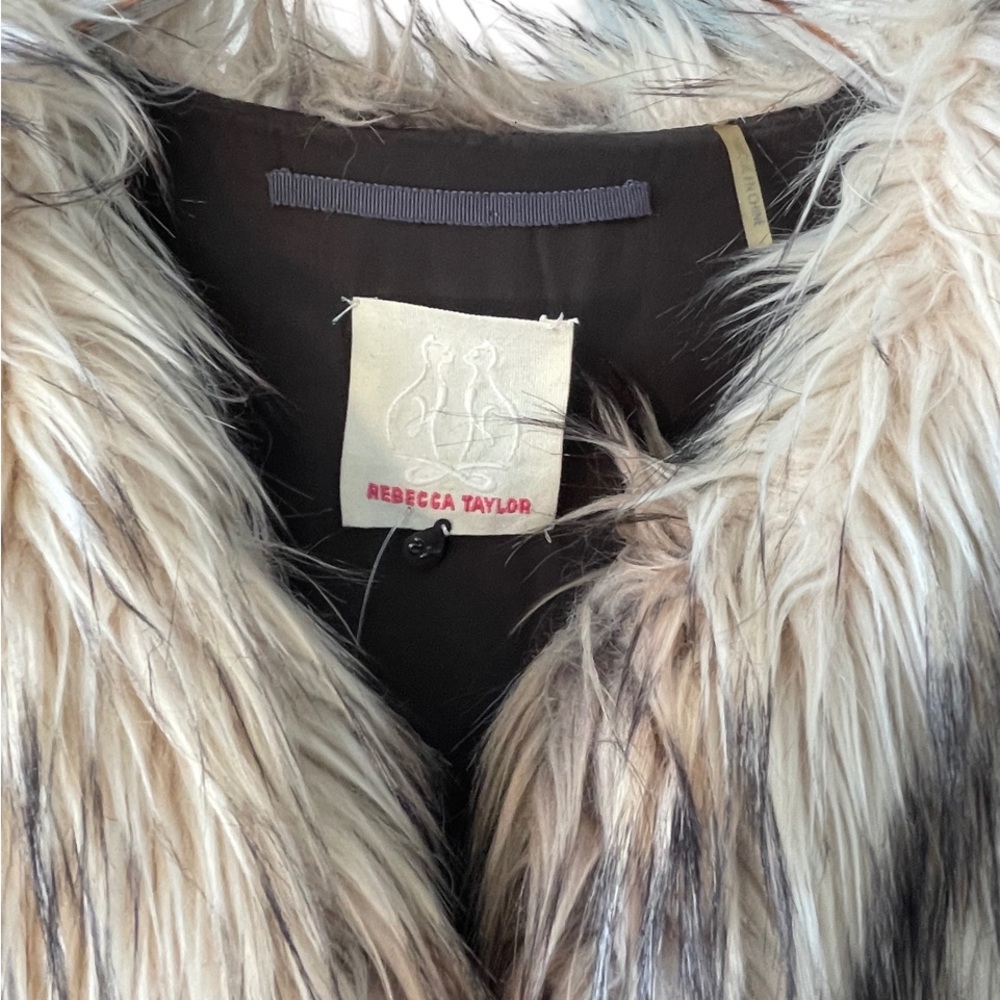 Rebecca Taylor faux far vast